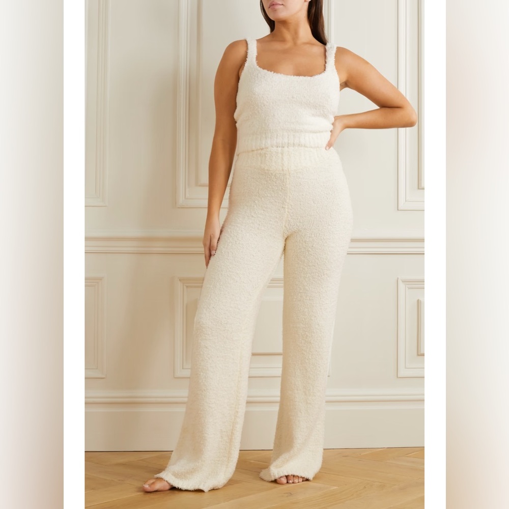 SKIMS Cozy knit boucle set (3 pieces)